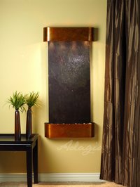 Adagio Water Features - Rustic Copper Multi-Color FeatherStone