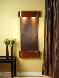 Adagio Water Features - Rustic Copper Multi-Color Natural Slate