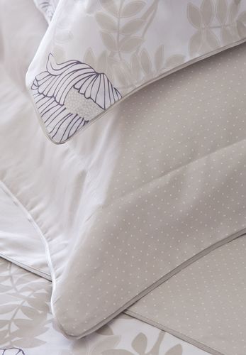 Alexandre Turpault Chantilly Bedding includes a duvet, flat sheet, shams.
