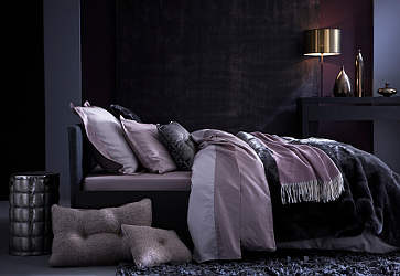 Alexandre Turpault Darcy Bedding includes a duvet, flat sheet, shams.