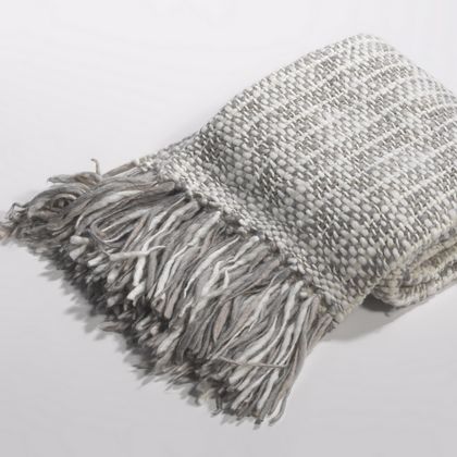 Couture Dreams Cozi Knit Throw - Rolled up Throw