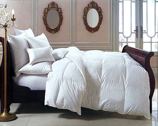 Downright Bernina 650+ Hungarian White Goose Down Comforter & Down Pillow