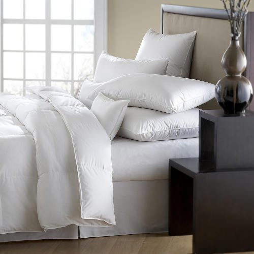 Downright Mackenza 560+ Economical White Down Comforter & Down Pillow