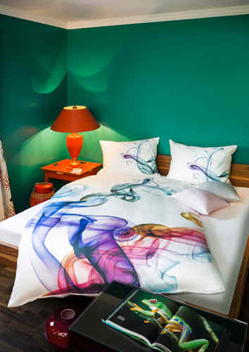 Hefel Trend Bed Linen Blue Lagoon Bedding - Tencel Fabric