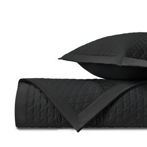 Home Treasures Anastasia Quilted Bedding Fabric - Black.