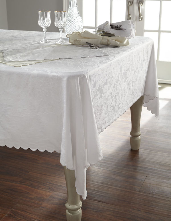 Home Treasures Blooms Table Linens Collection - HERE.