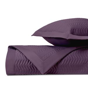 Home Treasures Chester Quilted Bedding - Purple.