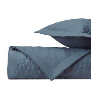 Home Treasures Globe Quilted Bedding - Slate Blue.