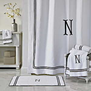 Home Treasures Ribbons Shower Curtain