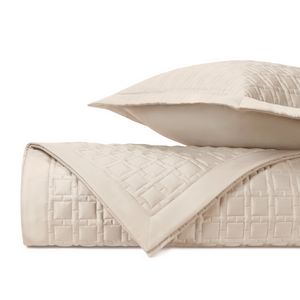 Home Treasures Square Quilted Bedding - Ecru.