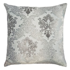Kevin O'Brien Studio Brocade Velvet Decorative Pillow - Mineral