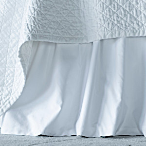 Lili Alessandra Bed Skirts - Battersea
White