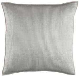 Lili Alessandra Retro Ivory Quilted Pillow - Euro