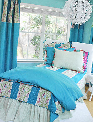 Create your very own unique childrens bedding with Maddie Boo Alyssa Bedding Collection as shown on DefiningElegance.com