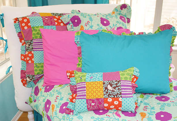 Create your very own unique childrens bedding with Maddie Boo Lolly Bedding Collection as shown on DefiningElegance.com