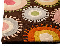 Hand Tufted area rug with 100% European Wool Blend.
