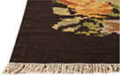 Hand woven rug in 100% Wool.