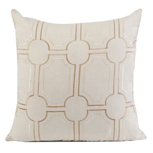 Muriel Kay Cambridge Decorative Pillow - Natural