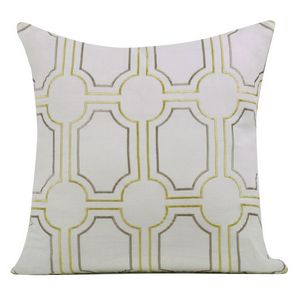 Muriel Kay Cambridge Decorative Pillow - White