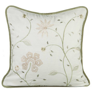 Muriel Kay Golden Decorative Pillow - Golden Ivory.