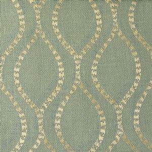 Muriel Kay Harmony Linen Drapery & Decorative Pillows Fabric sample in Charlotte Blue