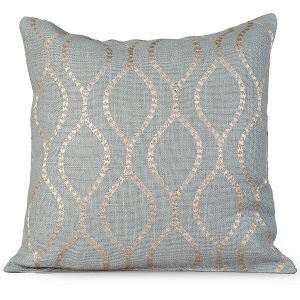 Muriel Kay Illuminate Decorative Pillow - Charlotte Blue.
