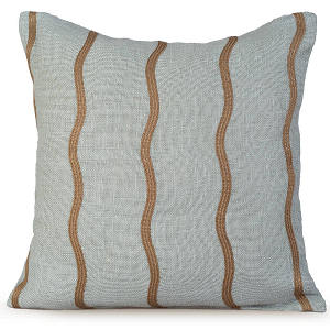 Muriel Kay Infinite Decorative Pillow in Charlotte Blue.