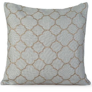 Muriel Kay Intricate Decorative Pillow - Charlotte Blue.
