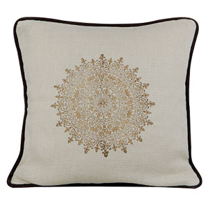 Muriel Kay Suncrest Decorative Pillow - Wheatish.