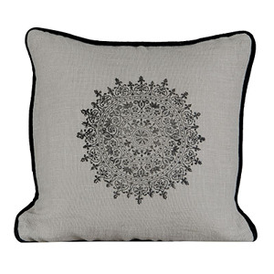 Muriel Kay Suncrest Decorative Pillow - Wood Ash.