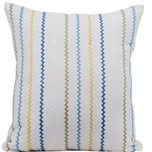 Muriel Kay Vibrant Decorative Pillow - Natural.