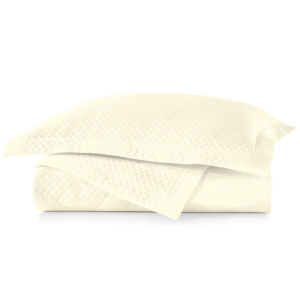 Peacock Alley Oxford Coverlet - Ivory