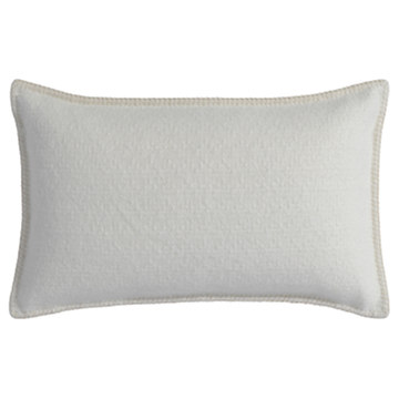 Portico Broken Basketweave Throw & Decorative Pillow & Euro Square Pillow.