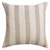 Softline Home Fashions Athens Chevron Decorative Pillow in Java color.
