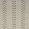 Softline Home Fashions Athens Chevron Drapery Panels Swatch in Linen color.