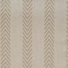 Softline Home Fashions Athens Chevron Drapery Panels Swatch in Natural color.