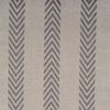 Softline Home Fashions Athens Chevron Drapery Panels Swatch in Pewter color.