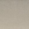 Softline Home Fashions Athens Diamond Drapery Panels Swatch in Linen color.
