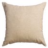 Softline Home Fashions Athens Diamond Decorative Pillow in Natural color.