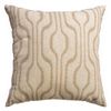 Softline Home Fashions Athens Ikat Decorative Pillow in Natural color.