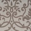 Softline Home Fashions Athens Royale Drapery Panels Swatch in Java color.