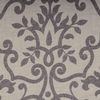Softline Home Fashions Athens Royale Drapery Panels Swatch in Pewter color.