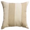 Softline Home Fashions Athens Stripe Decorative Pillow in Natural color.