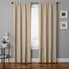 Softline Home Fashions Athens Stripe Drapery Panels in Natural color.