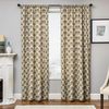 Softline Home Fashions Batala Drapery Panels in Grey Green color.