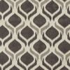 Softline Home Fashions Batala Drapery Panels Swatch in Grey Light Grey color.