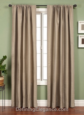 Softline Callen Circle Drapery Panels are available in 7 color combinations.
