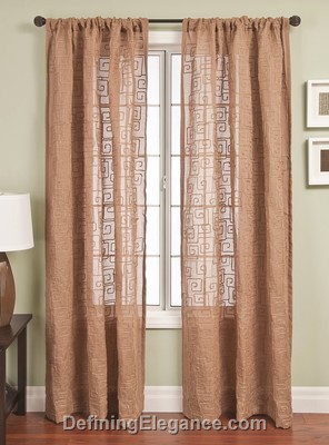 Softline Calournia Drapery Panels are available in 5 color combinations.