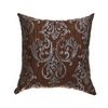 Softline Home Fashions Casablanca Decorative Pillow in French Blue/Chocolate color.