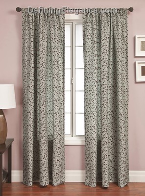 Softline Devonain Drapery Panels are available in 14 color combinations.